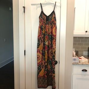 Colorful Maxi Dress, M